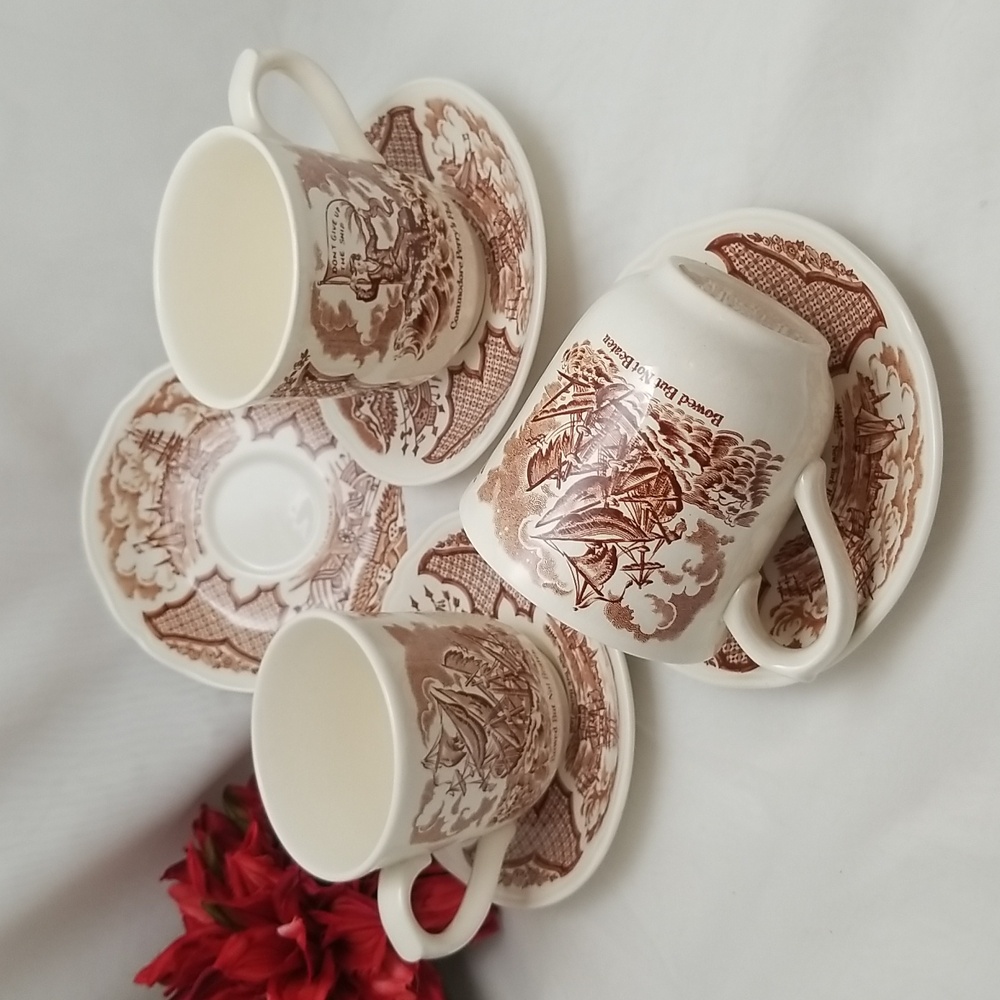 Alfred Meakin Fair Winds Cups & Saucers
